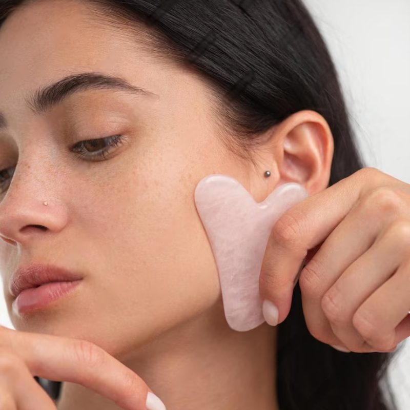 Gua-Sha & Rouleau Facial – Massage Visage Anti-Tension